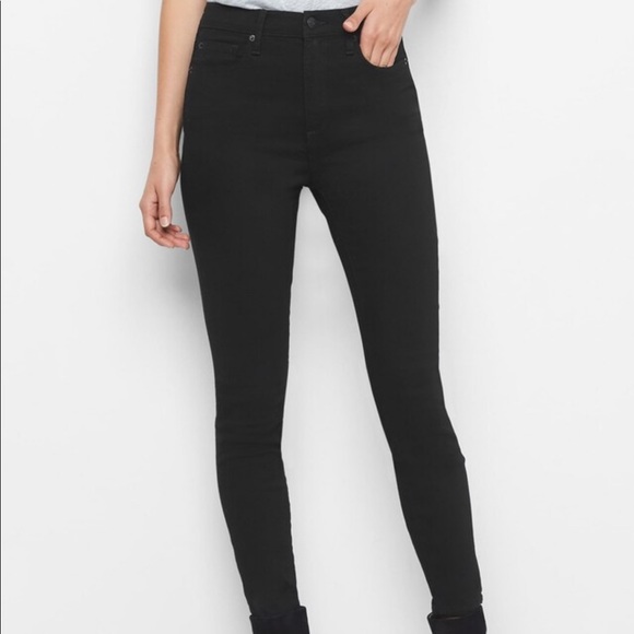 Black Gap True Skinny Super High rise size - Picture 2 of 6